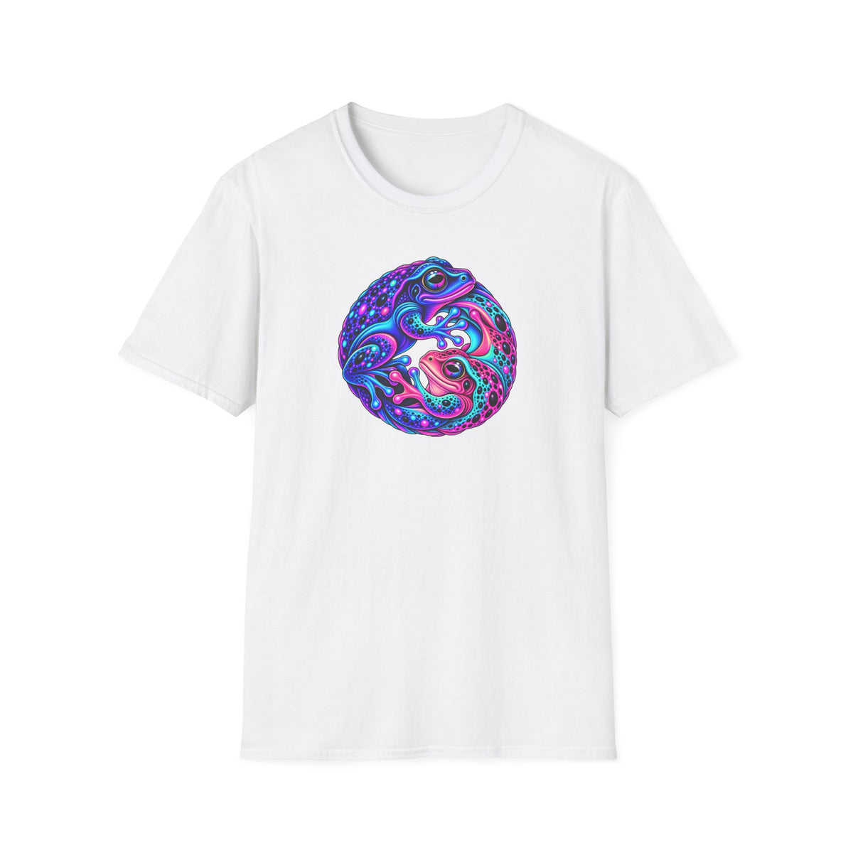 Yin and Yang Toads Unisex Softstyle T-Shirt