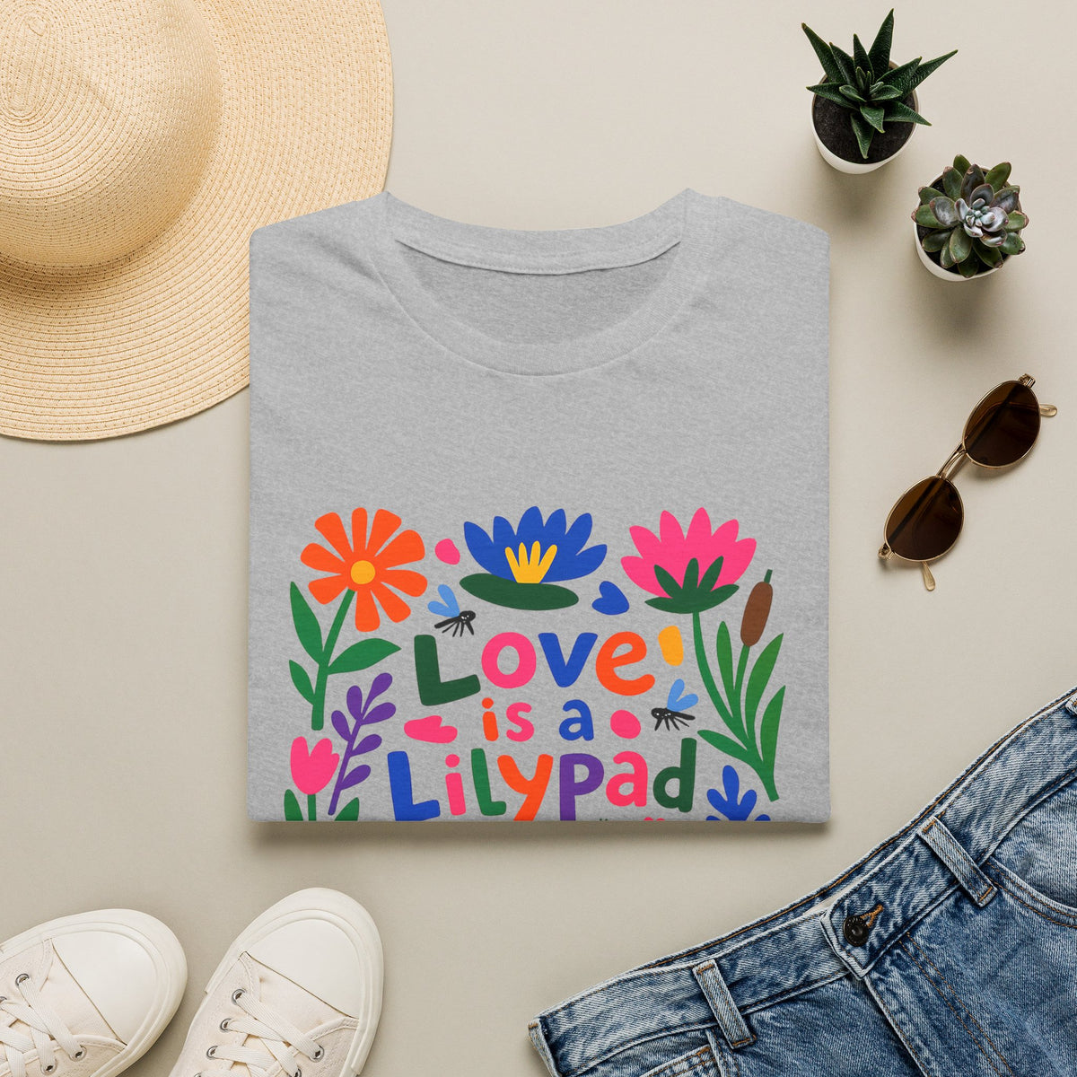 Love is a Lilypad Unisex Softstyle T-Shirt
