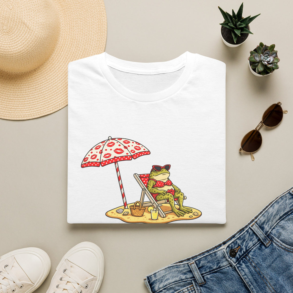 Beach Toad Unisex Softstyle T-Shirt