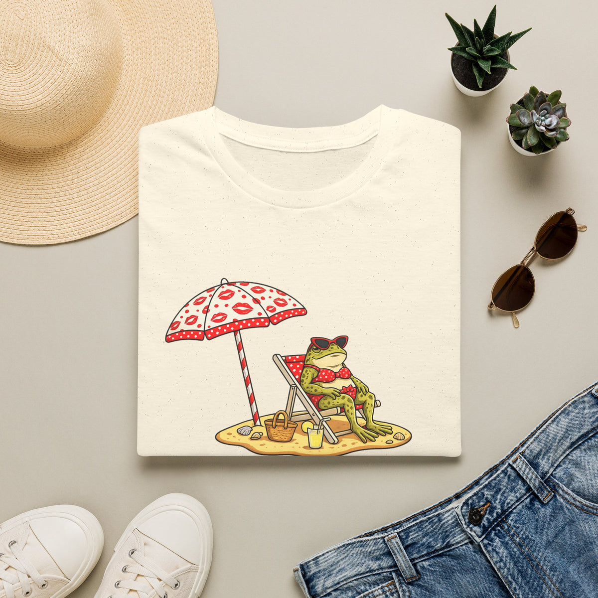 Beach Toad Unisex Softstyle T-Shirt