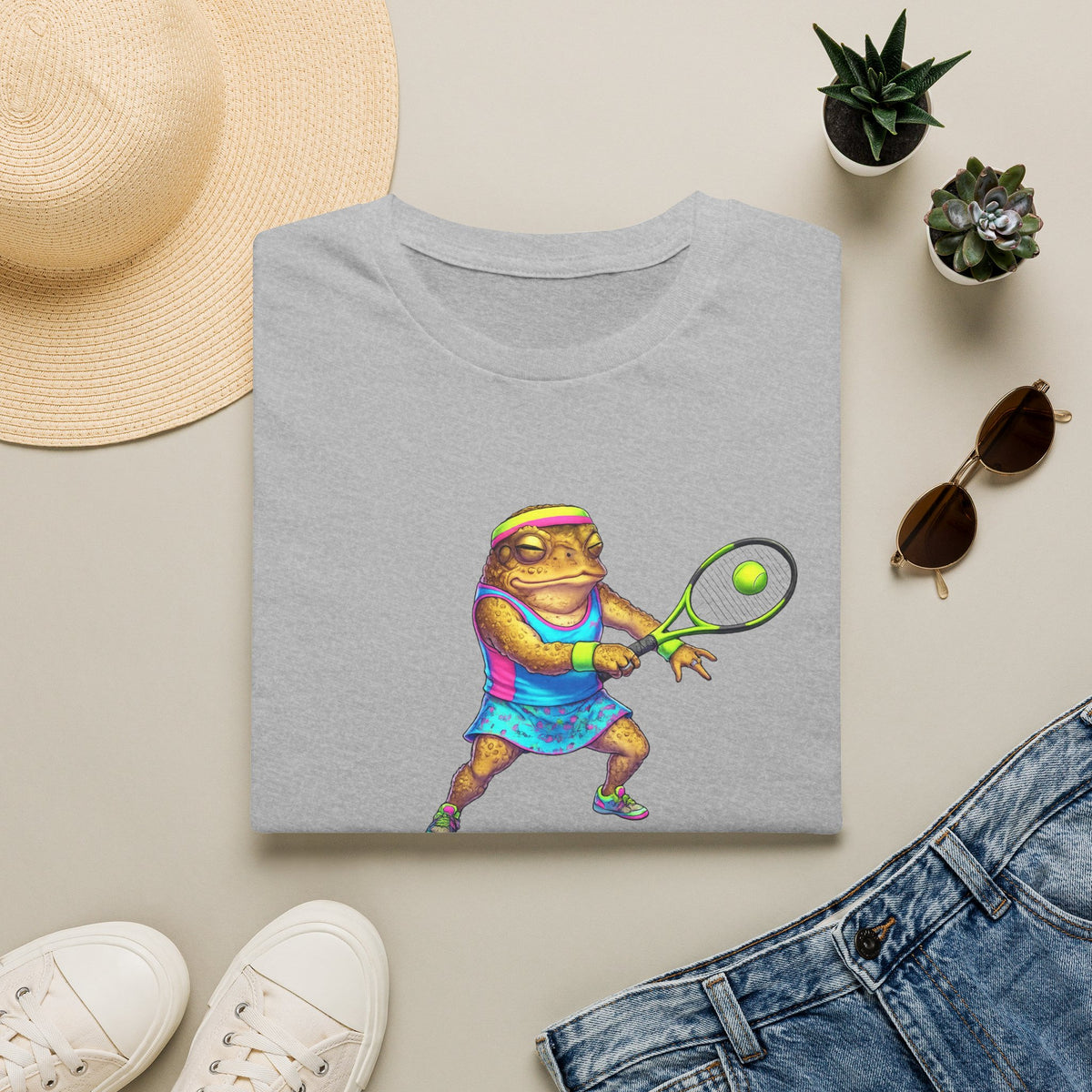 Tennis Toad Unisex Softstyle T-Shirt