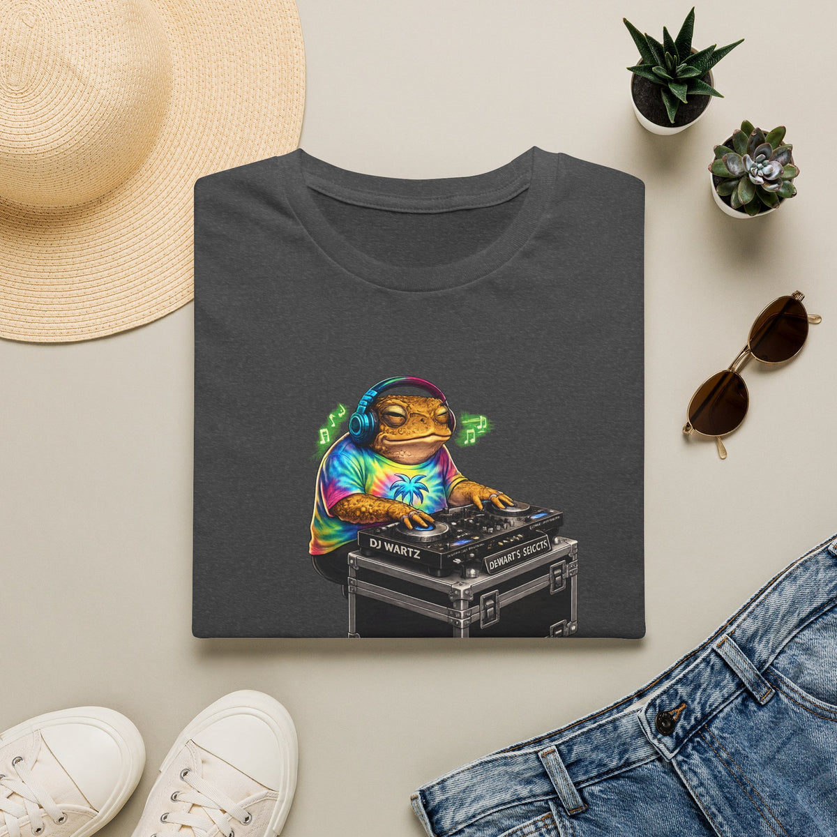 DJ Wartz Toad Unisex Softstyle T-Shirt