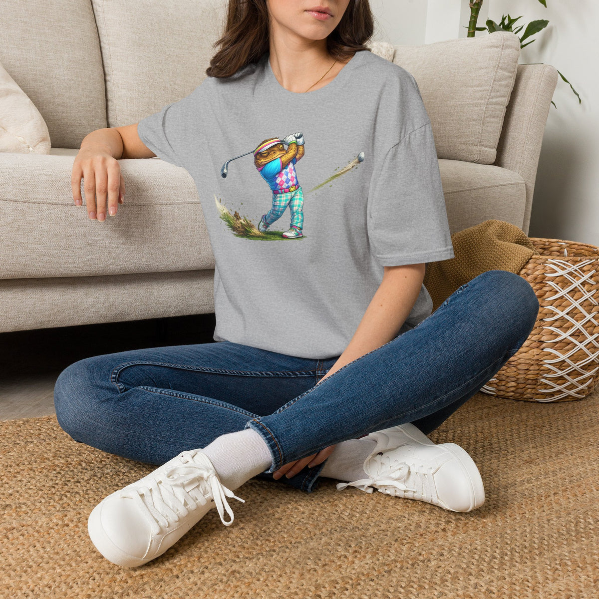 Golf Pro Toad Unisex Softstyle T-Shirt