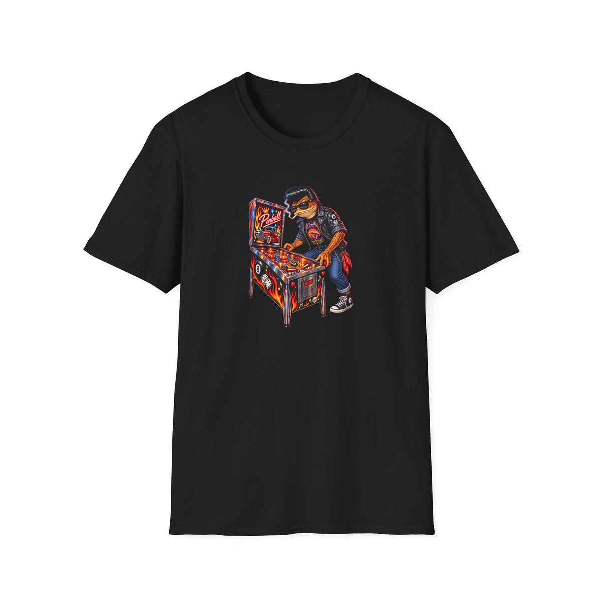 Pinball Toad Unisex Softstyle T-Shirt