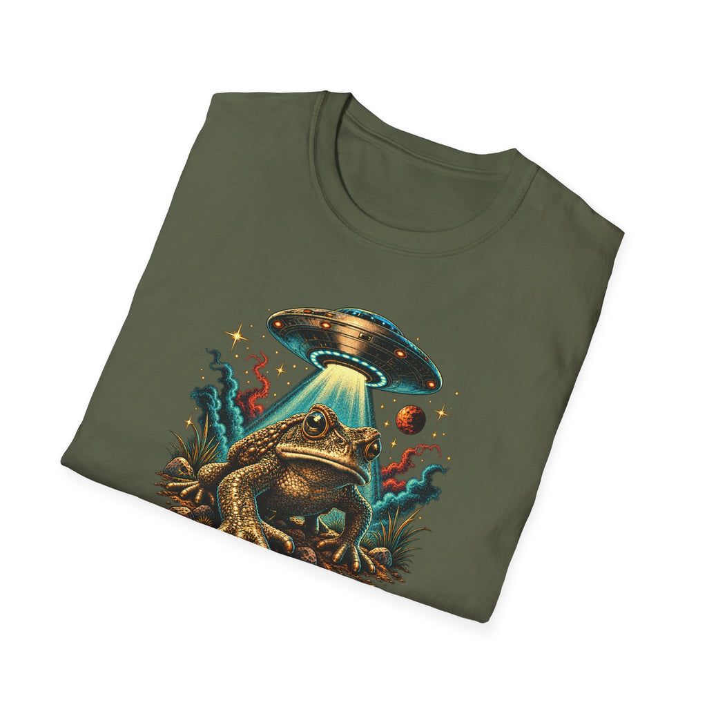 UFO Toad T-Shirt | Funny UFO & Toad Graphic Tee