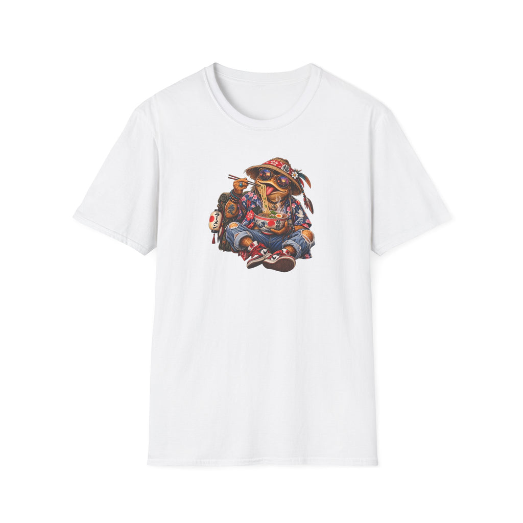 Noodle Bowl Kröte Unisex Softstyle T-Shirt