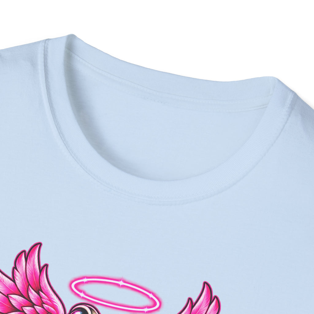 Halo & Flower Angel Skeleton Toad Tee