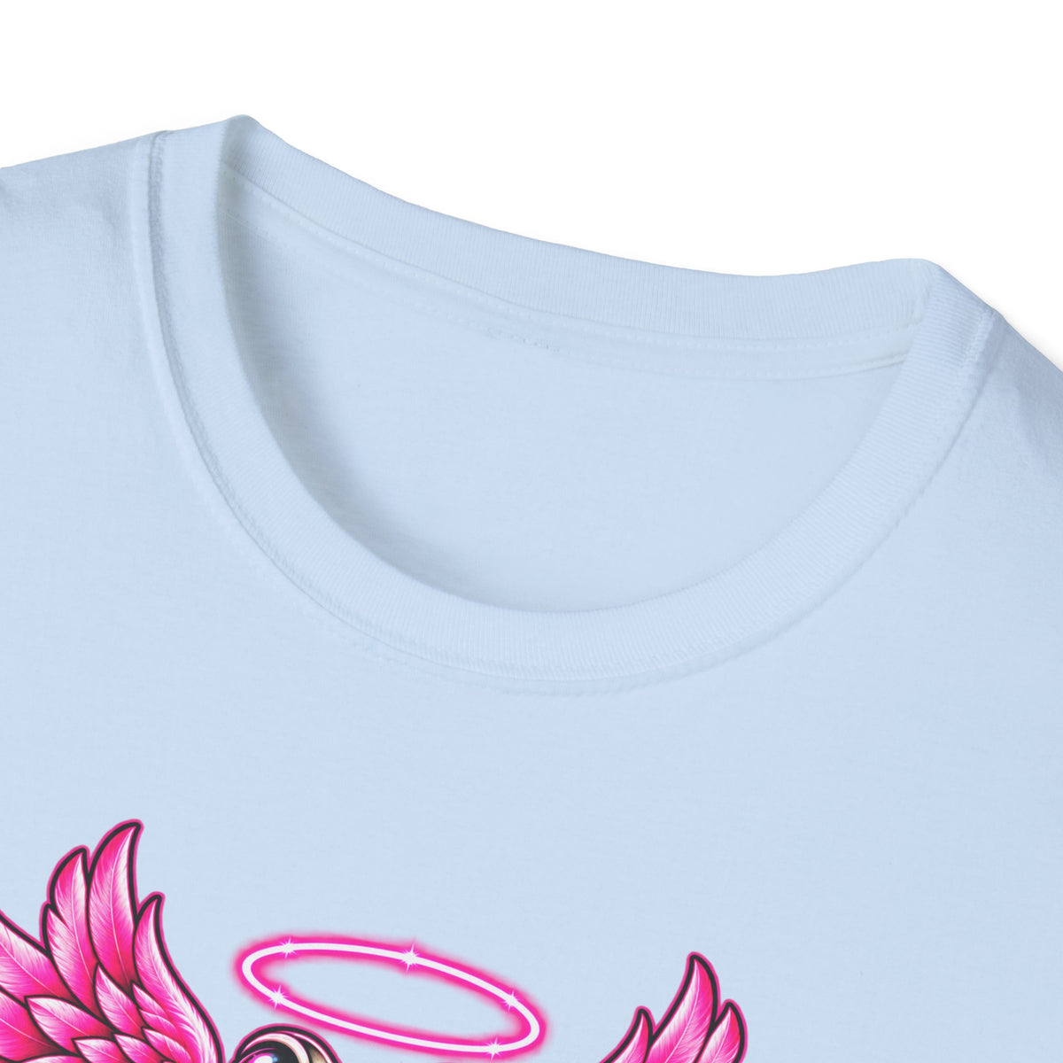 Halo & Flower Angel Skeleton Toad Tee