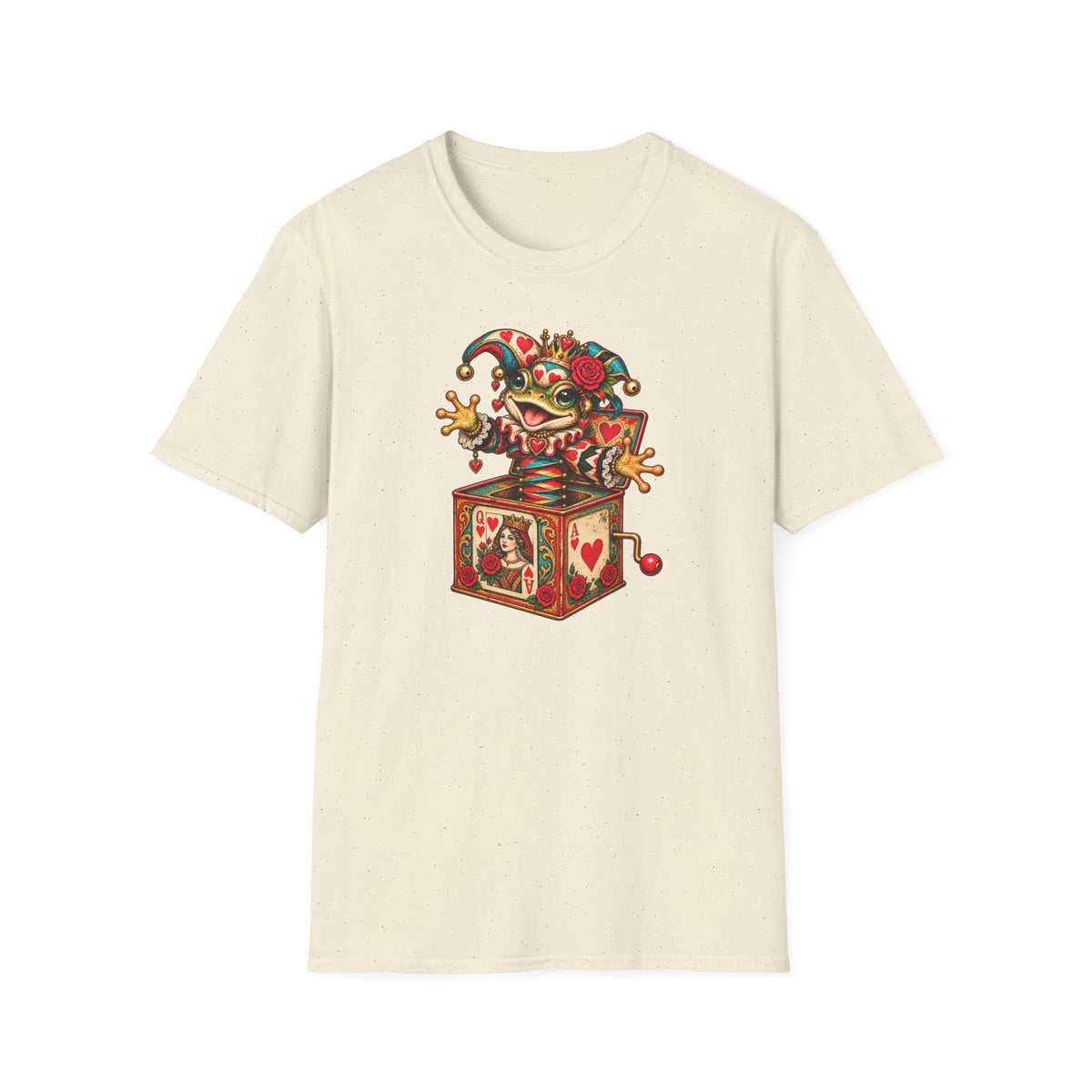 Queen of Hearts Toad in a Box T-Shirt