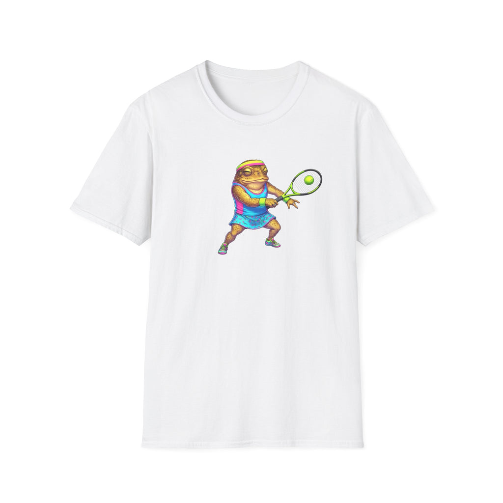 Tennis-Kröte Unisex Softstyle T-Shirt