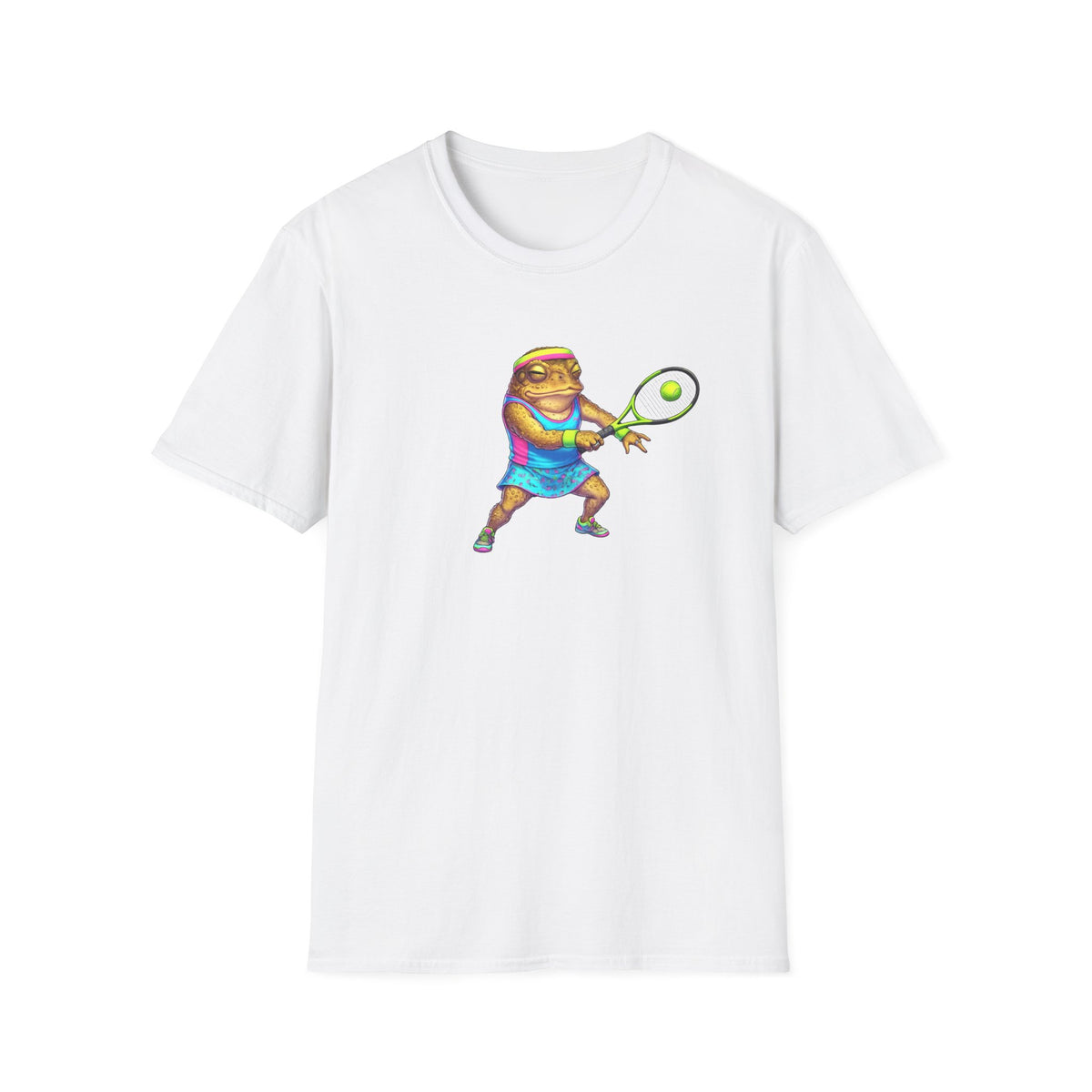 Tennis Toad Unisex Softstyle T-Shirt