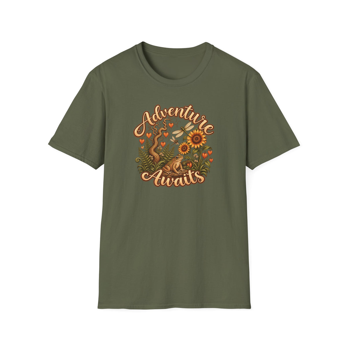 Adventure Awaits Unisex Softstyle T-Shirt