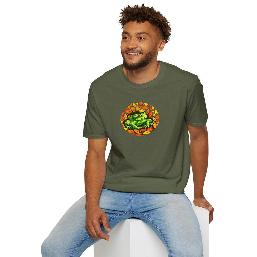 Leafy Toad Unisex Softstyle T-Shirt