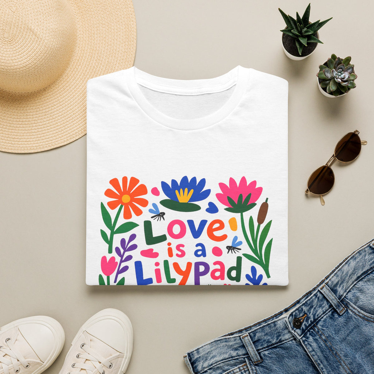 Love is a Lilypad Unisex Softstyle T-Shirt