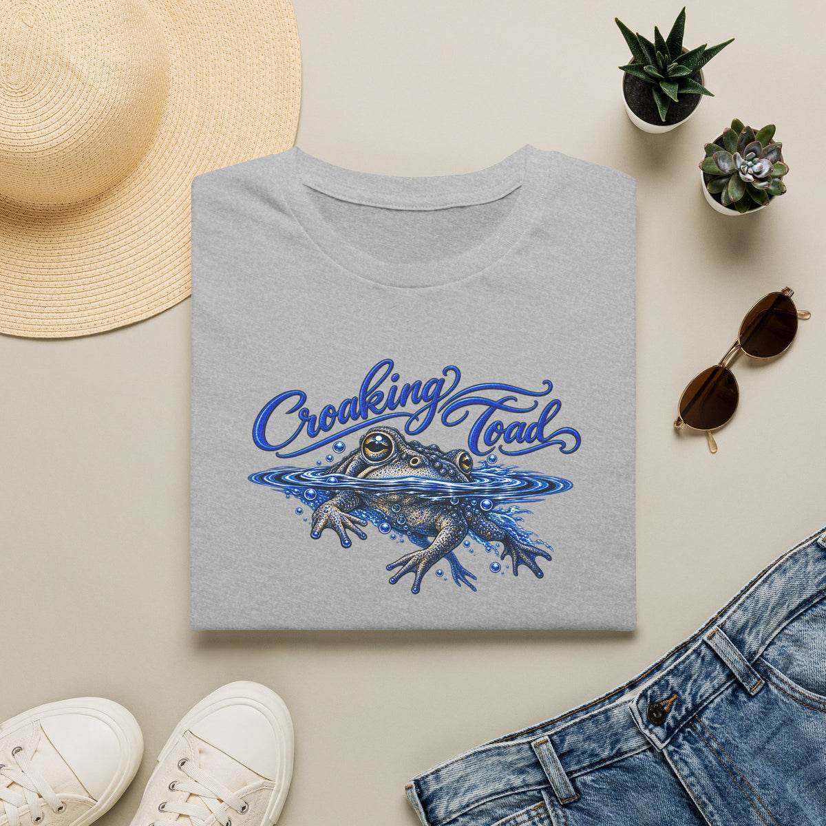 Croaking Toad Unisex Softstyle T-Shirt
