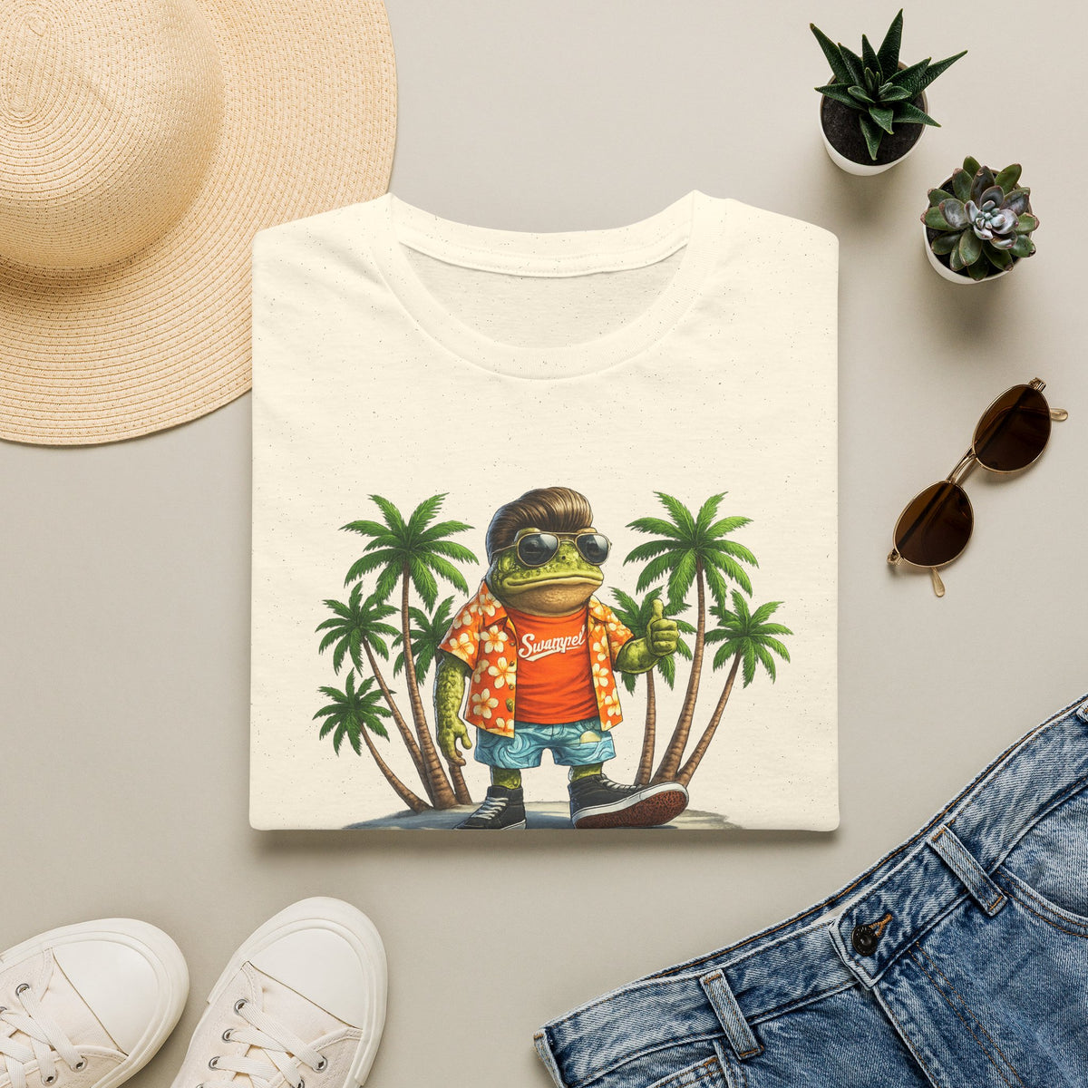 Cool Swampel Toad Unisex Softstyle T-Shirt