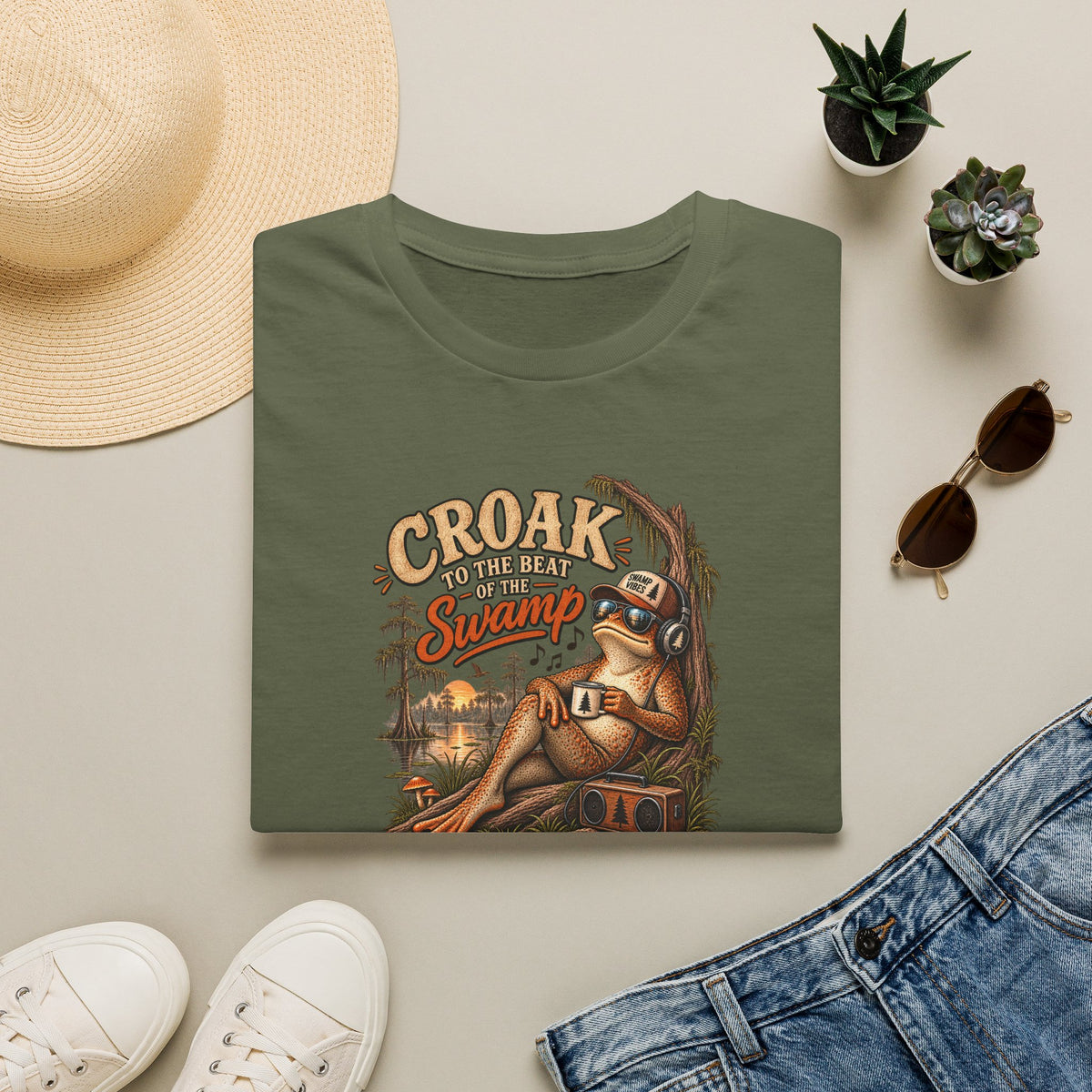 Swanp Vibes Unisex Softstyle T-Shirt