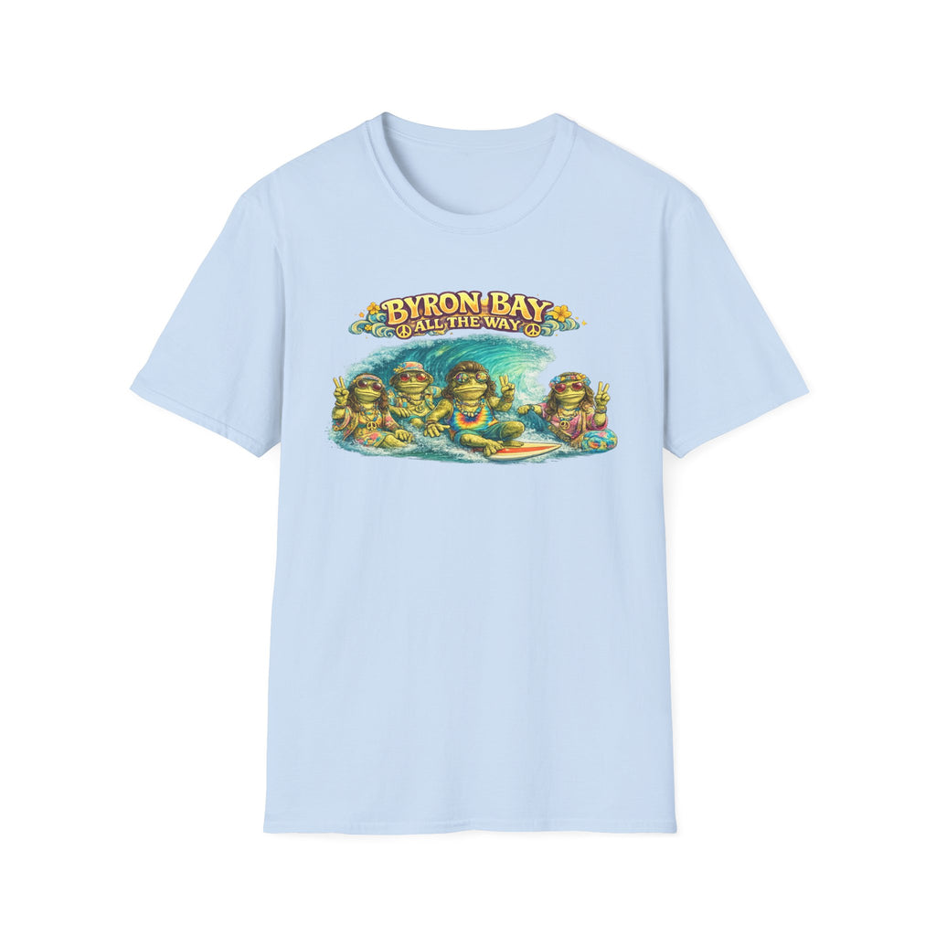 Byron Bay All The Way Unisex Softstyle T-Shirt