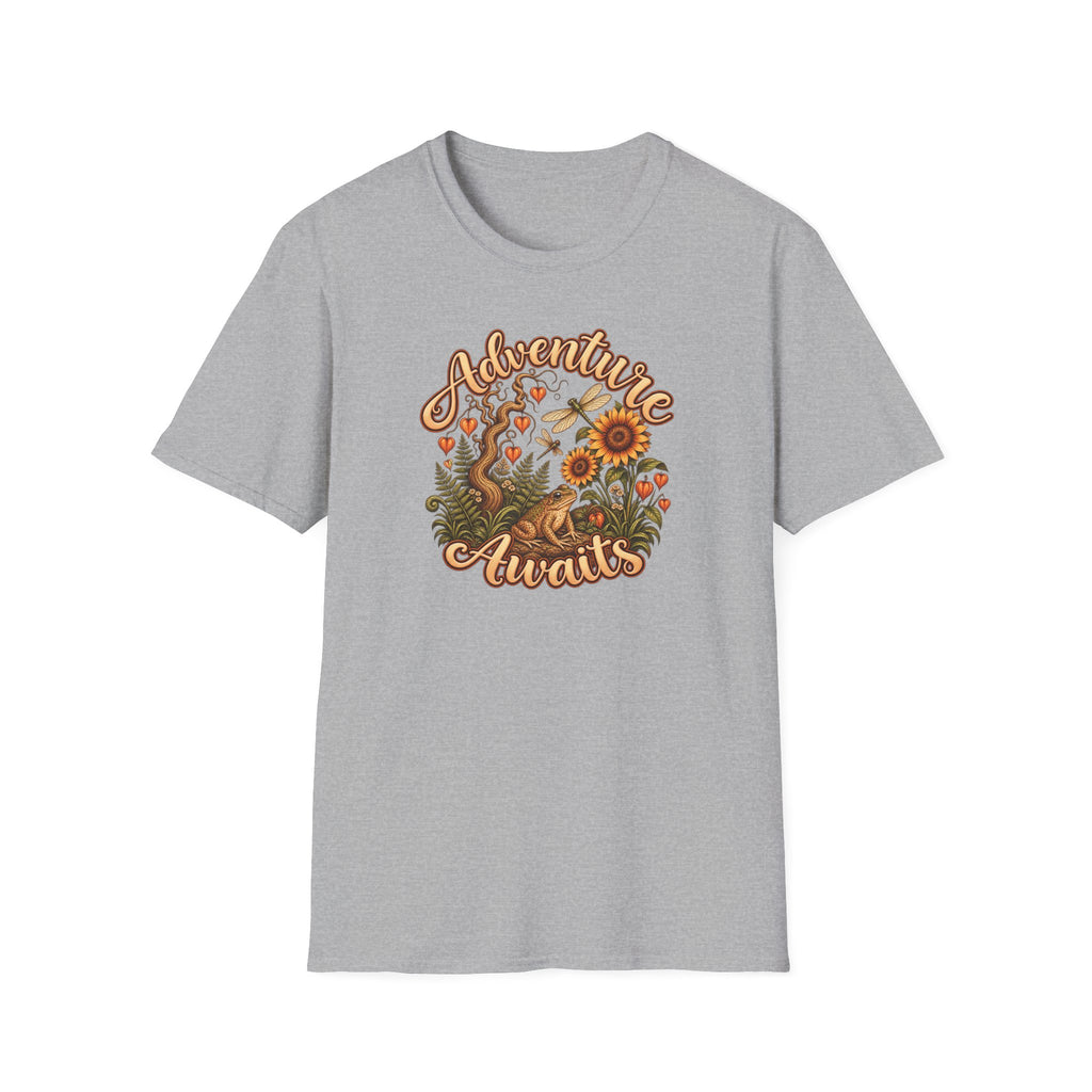 Adventure Awaits Unisex Softstyle T-Shirt