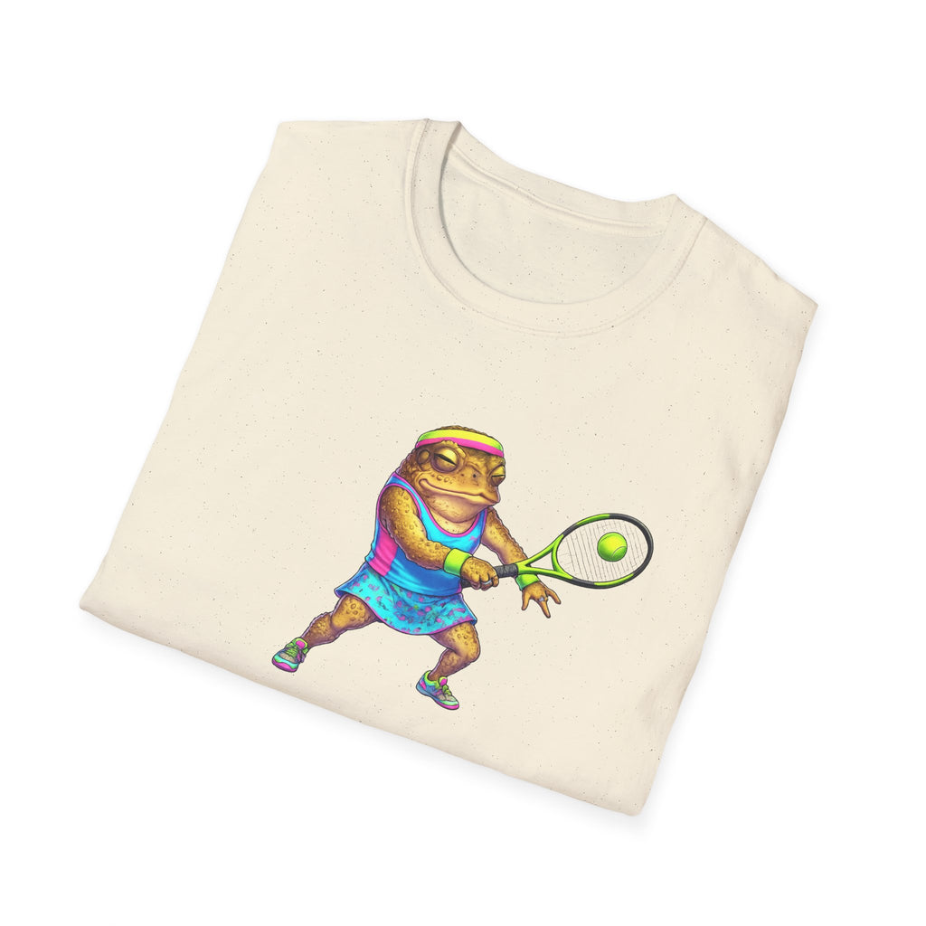 Tennis-Kröte Unisex Softstyle T-Shirt