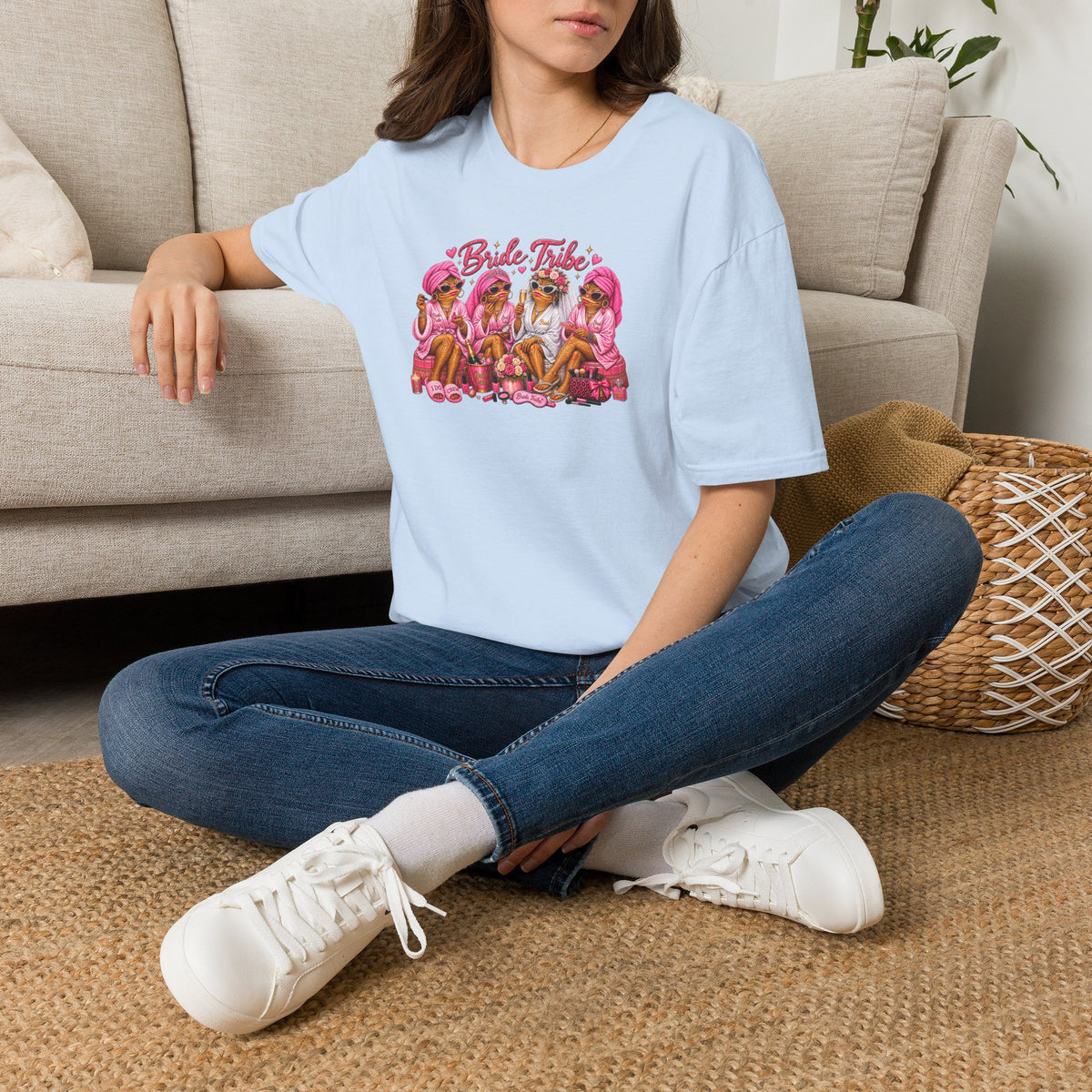 Bride Tribe Toads Unisex Softstyle T-Shirt