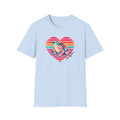 Rainbow Heart - Croaking Toad  T-Shirt