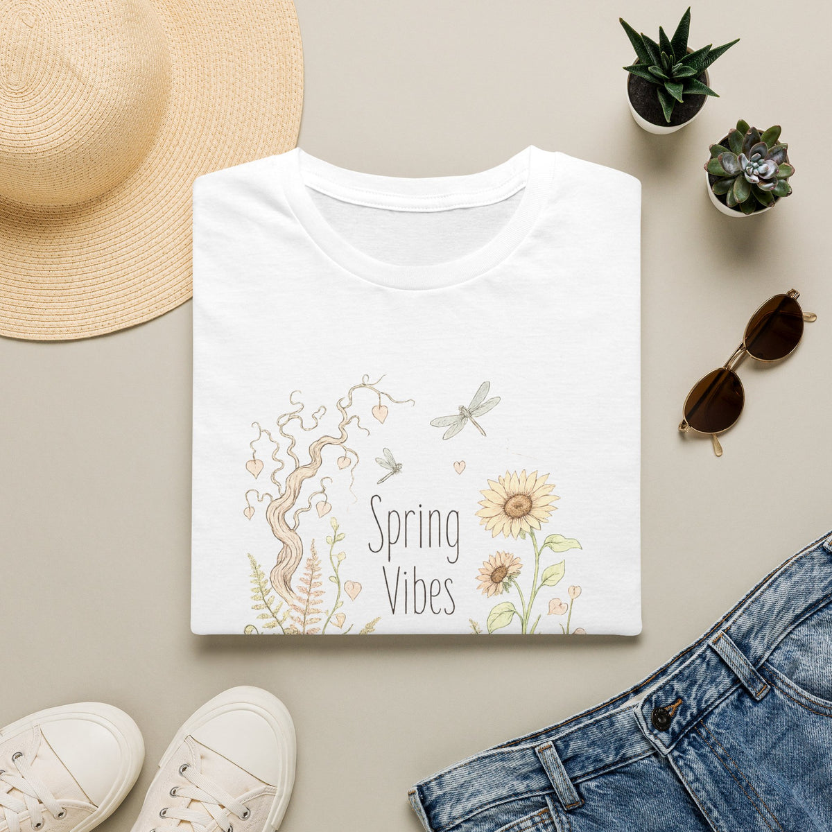 Spring Vibes Unisex Softstyle T-Shirt