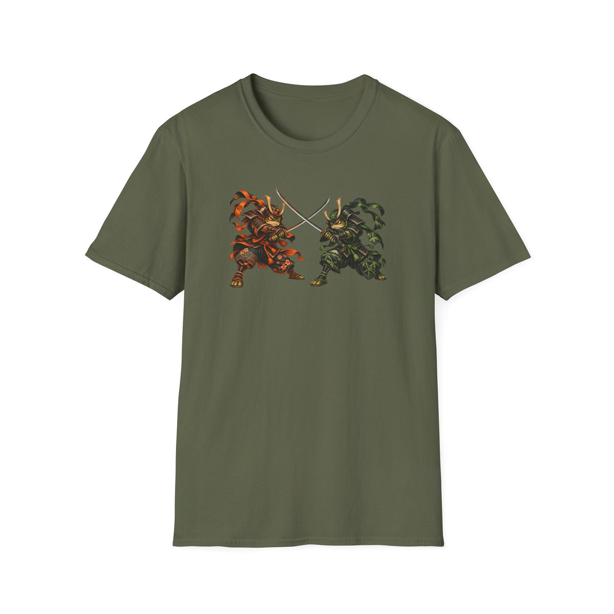 Samurai Toad Japanese Warrior T-Shirt | Croaking Toad