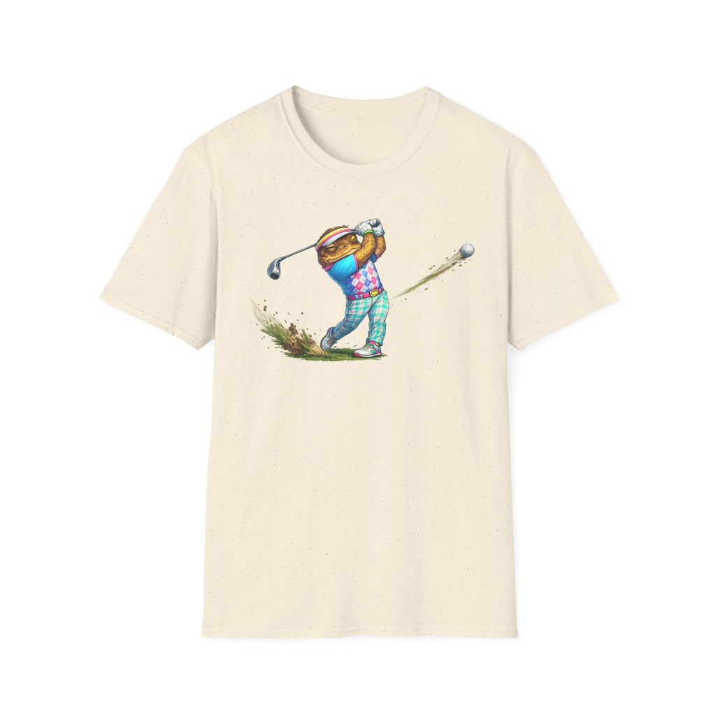 T-Shirt Unisex Morbida "Golf Pro Toad"