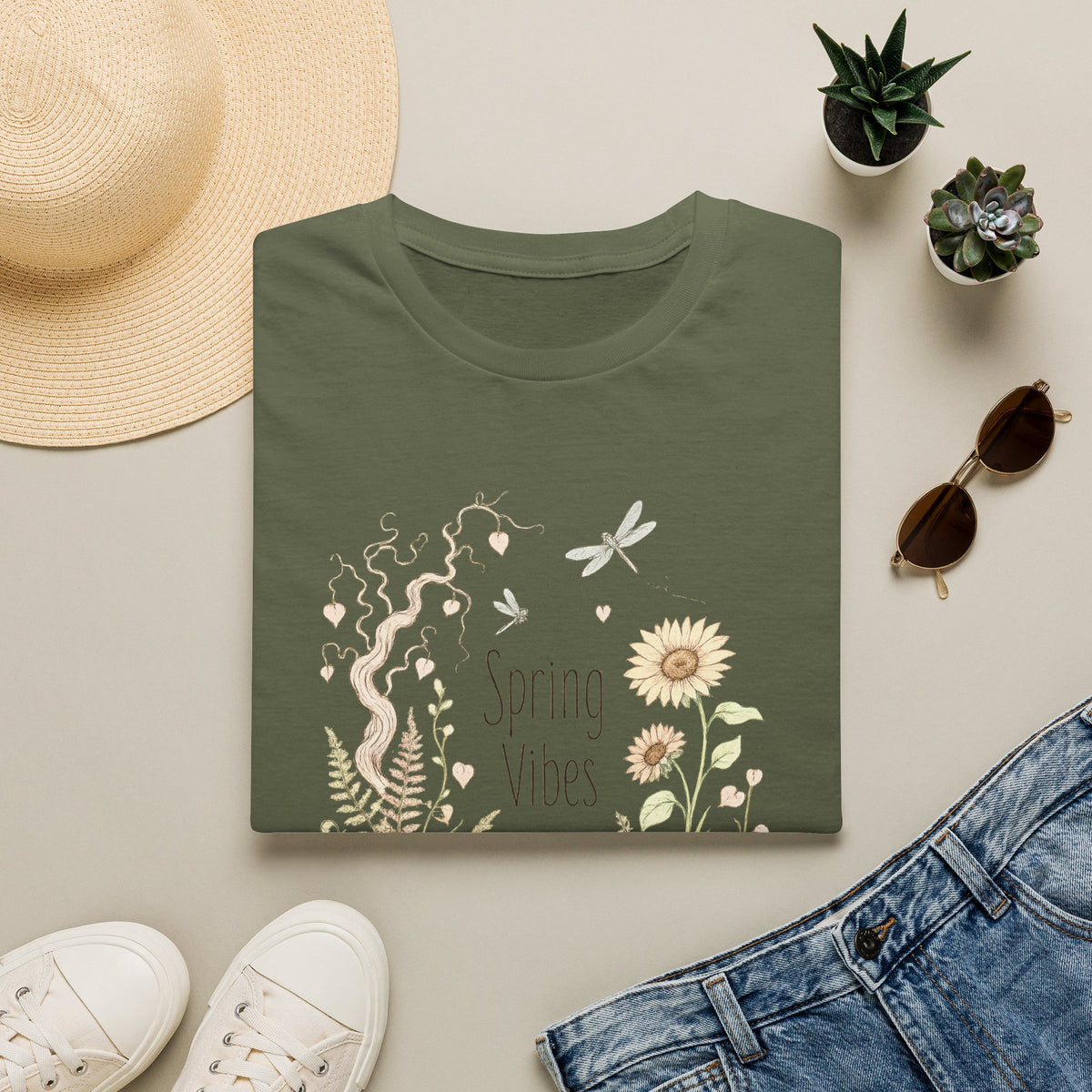 Spring Vibes Unisex Softstyle T-Shirt