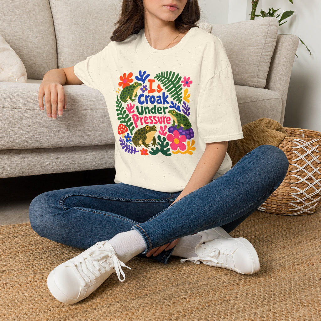 I Croak Under Pressure Unisex Softstyle T-Shirt
