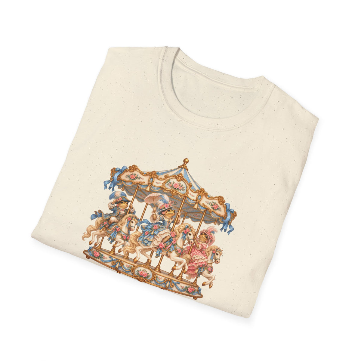 Vintage French Toads on Carousel T-Shirt