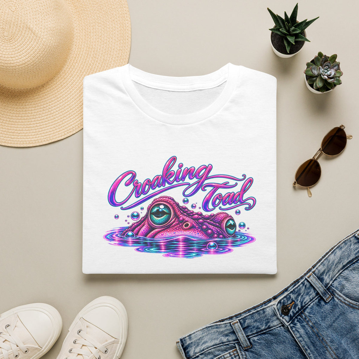 Croaking Toad Unisex Softstyle T-Shirt