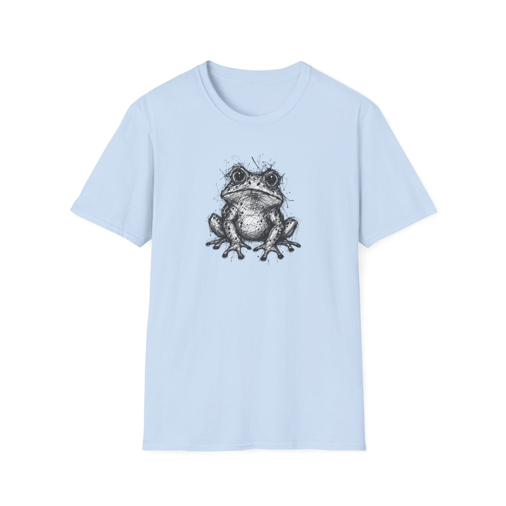 Scribble Toad Unisex Softstyle T-Shirt
