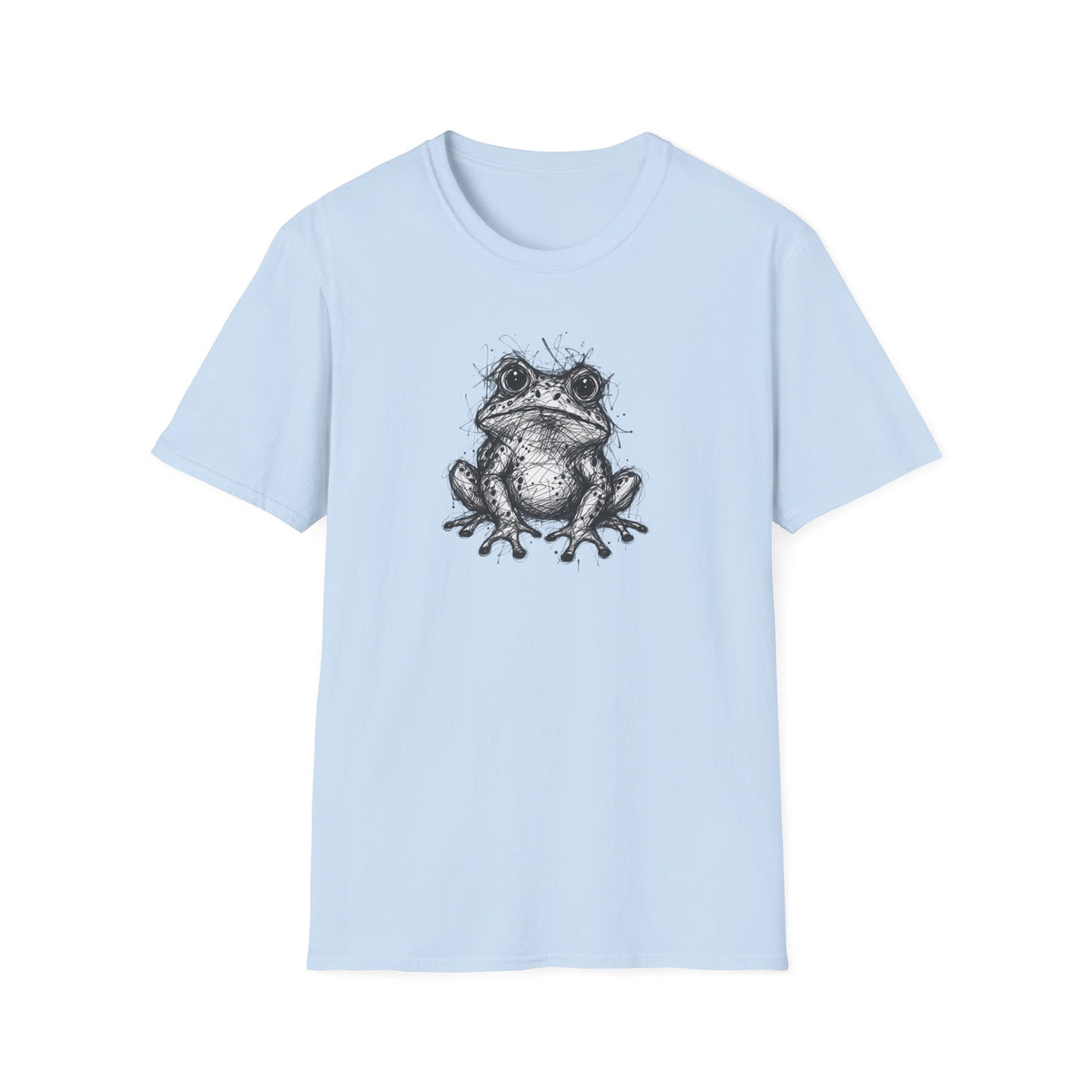 Scribble Toad Unisex Softstyle T-Shirt