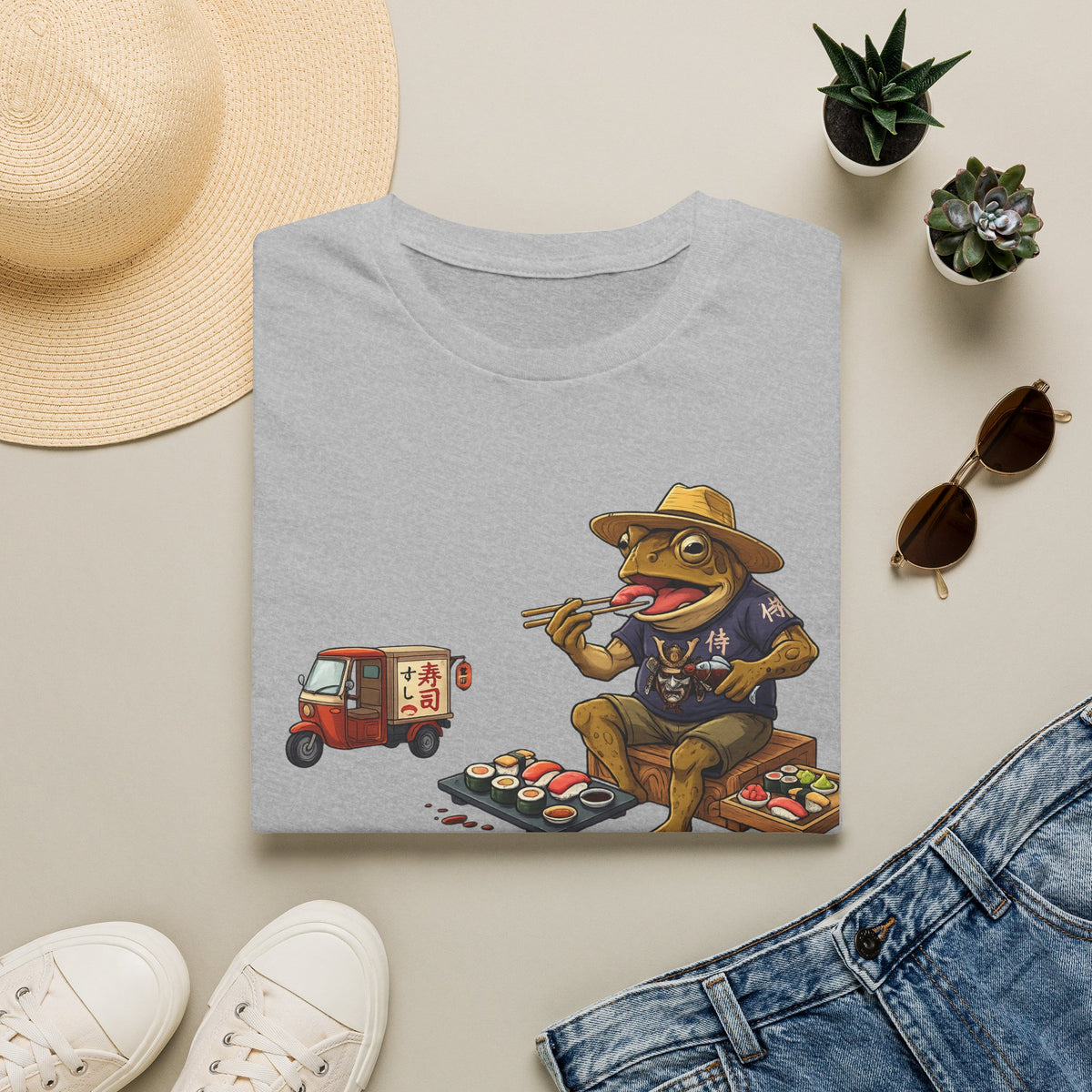 T-Shirt Unisex Softstyle Sushi Rospo
