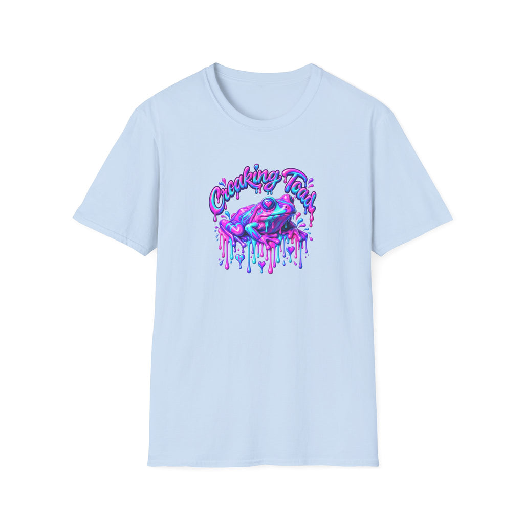 Croaking Toad Melted wax Unisex Softstyle T-Shirt