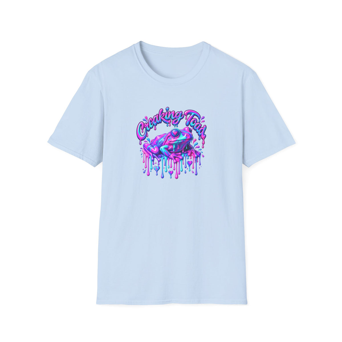 Croaking Toad Melted wax Unisex Softstyle T-Shirt