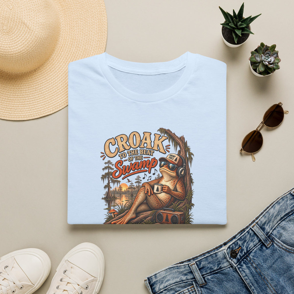 Swanp Vibes Unisex Softstyle T-Shirt