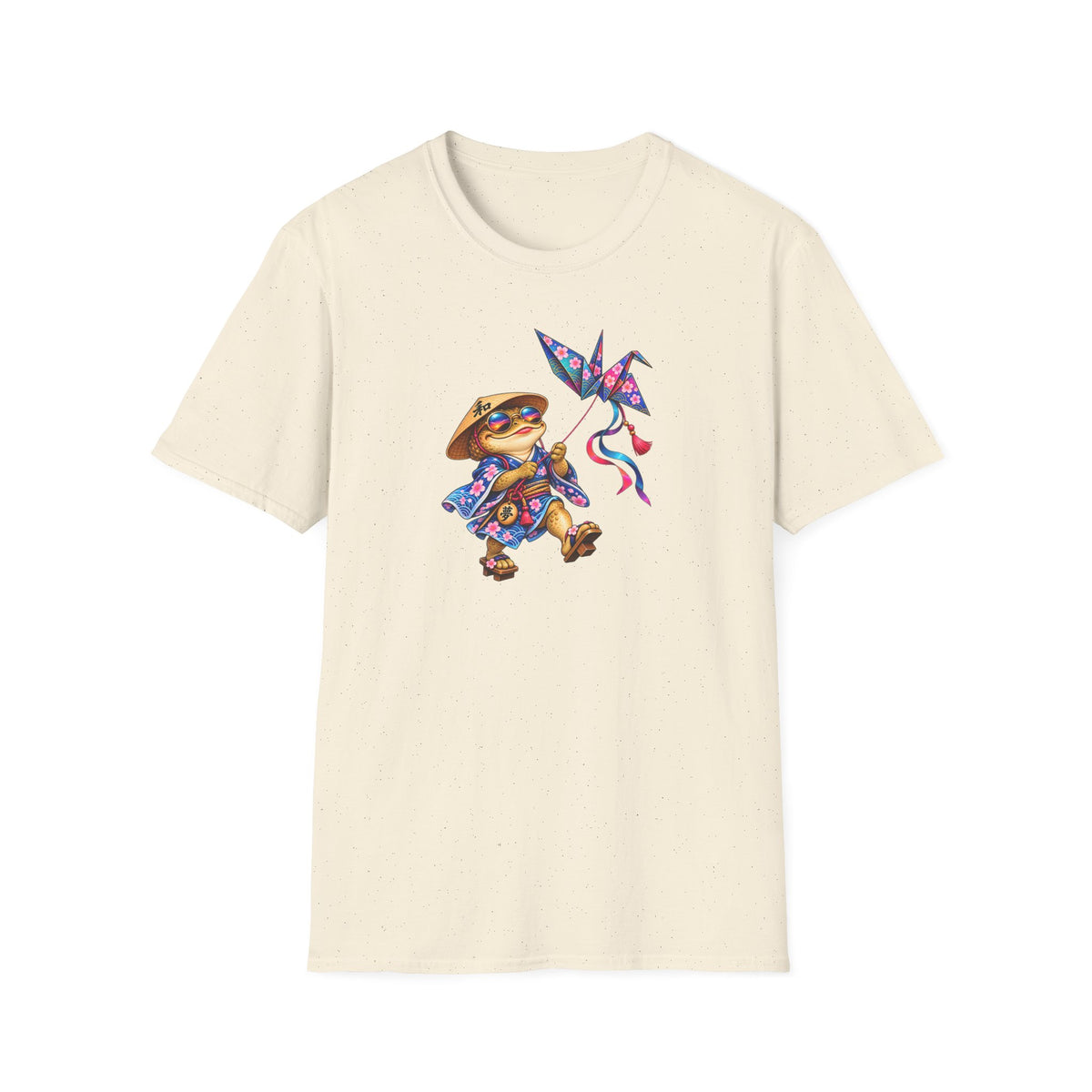 Kite Flying Toad Adventure T-Shirt | Croaking Toad