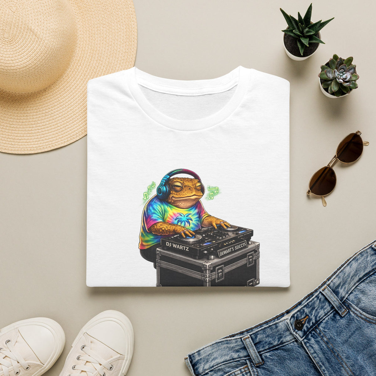 DJ Wartz Toad Unisex Softstyle T-Shirt