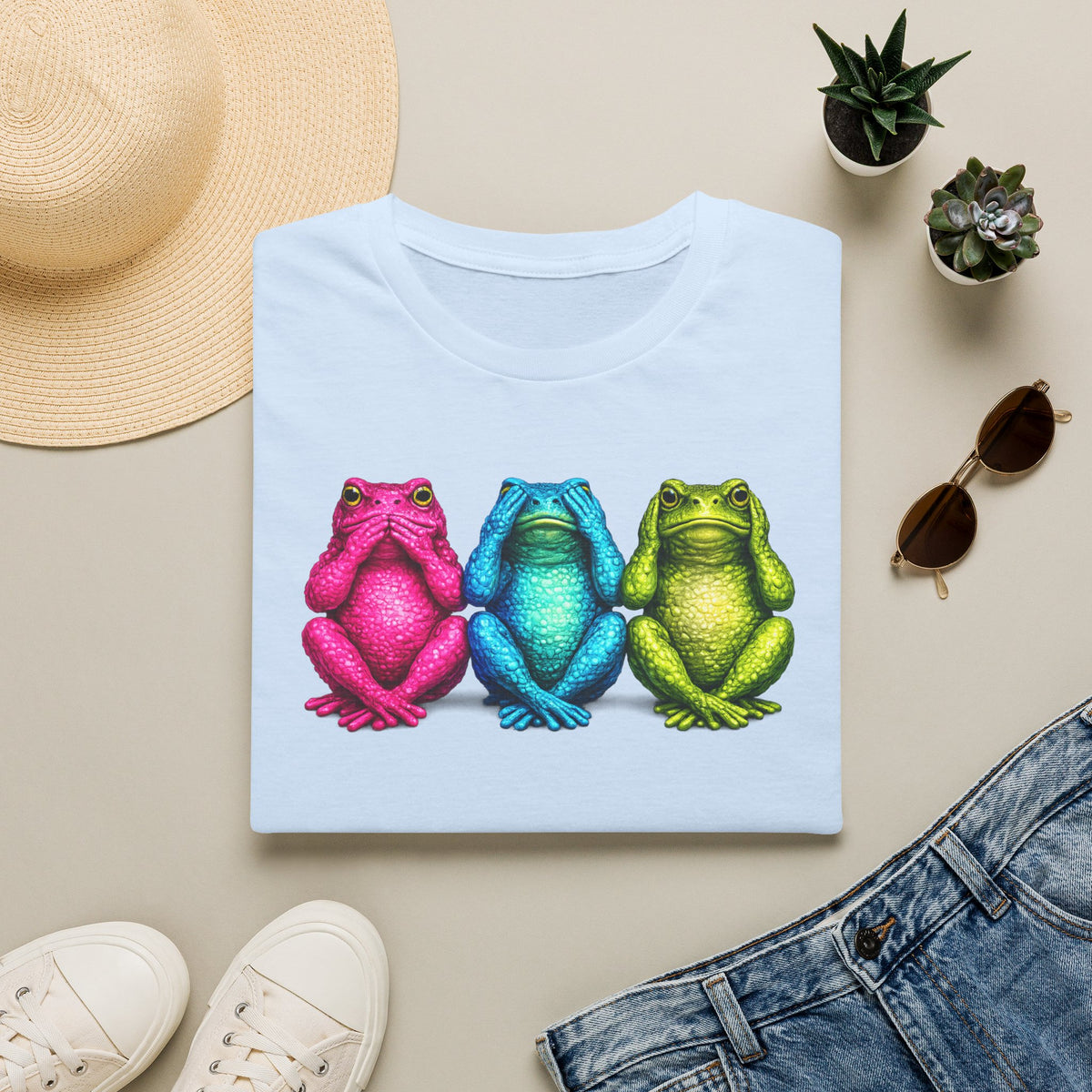 3 Wise Toads Unisex Softstyle T-Shirt