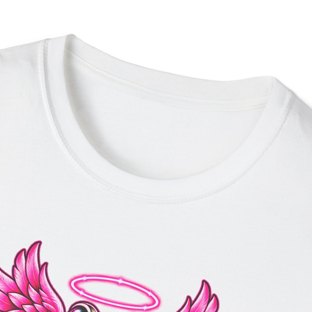 Halo & Flower Angel Skeleton Toad Tee