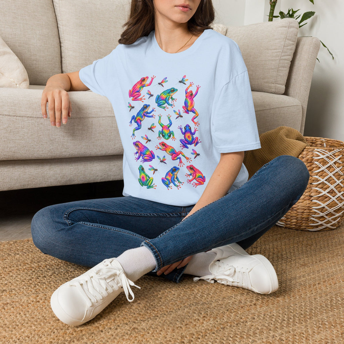 Mischief tie-dye ToadsUnisex Softstyle T-Shirt