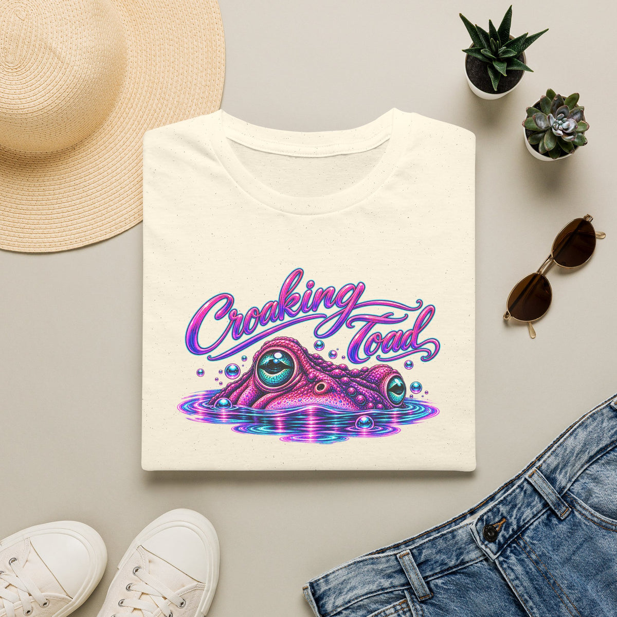 Croaking Toad Unisex Softstyle T-Shirt