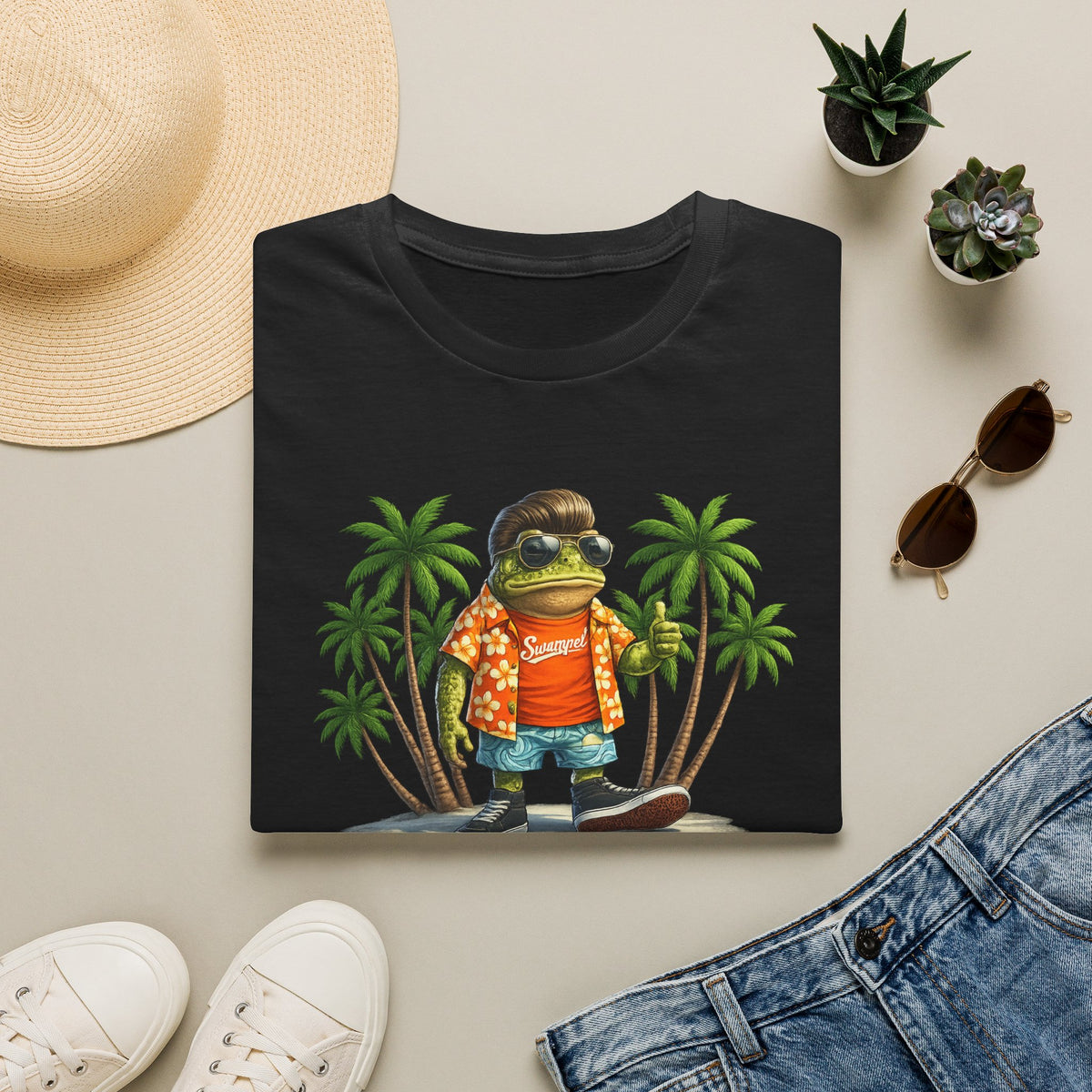 Cool Swampel Toad Unisex Softstyle T-Shirt