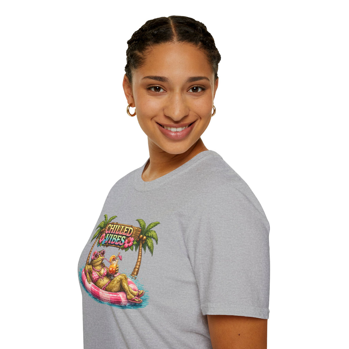 Chilled Vibes Toad Unisex Softstyle T-Shirt