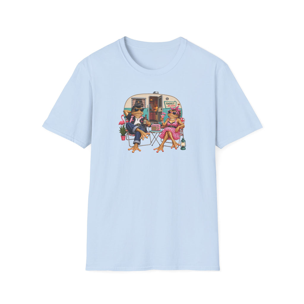 Vintage 50s Toads Campervan Unisex Softstyle T-Shirt