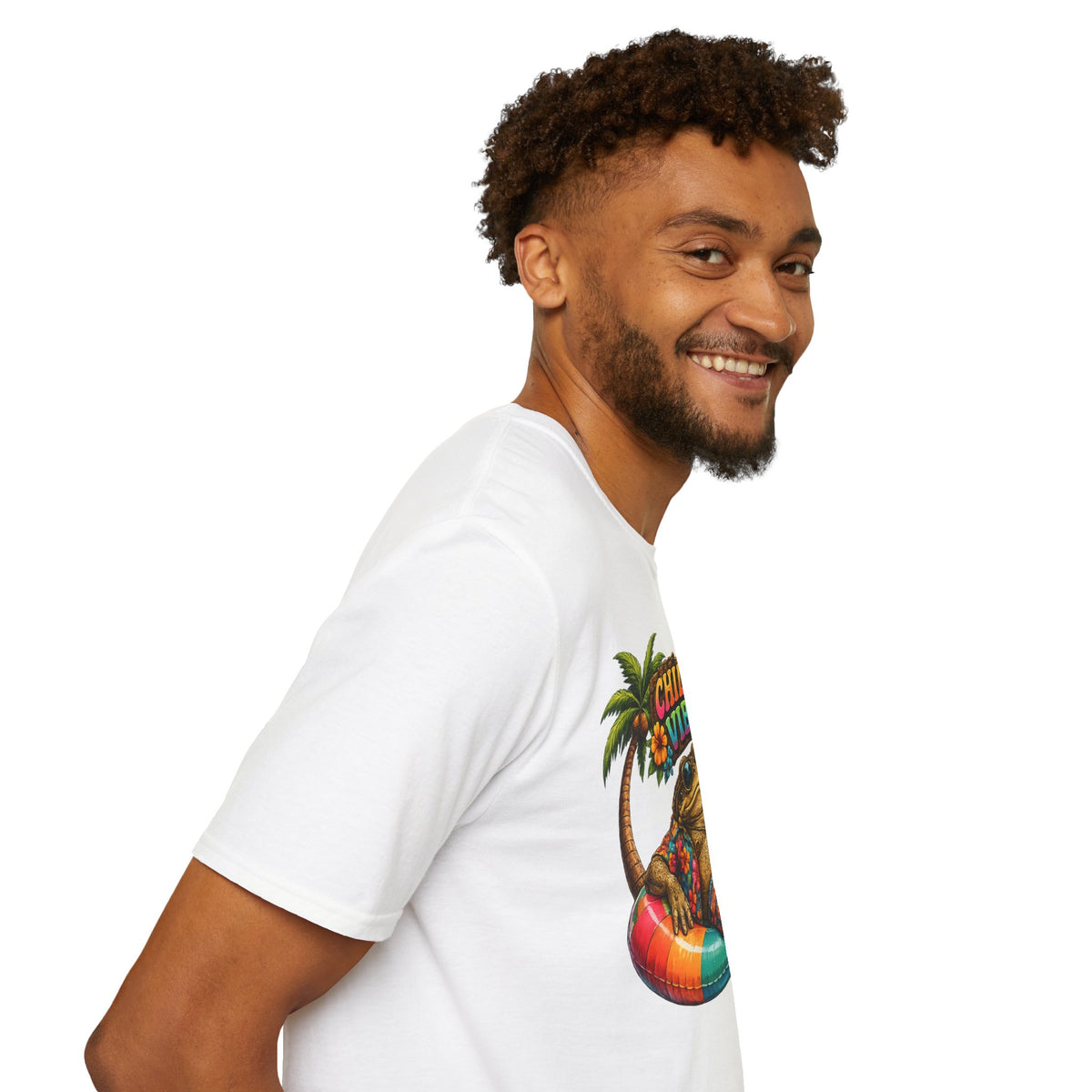 Chilled Vibes Toad Unisex Softstyle T-Shirt
