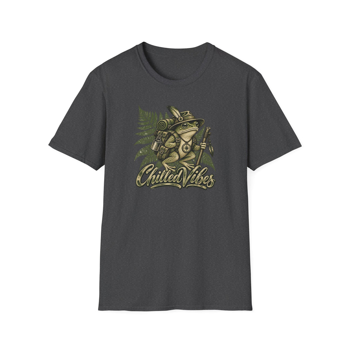Chilled Vibes hiking Toad Unisex Softstyle T-Shirt